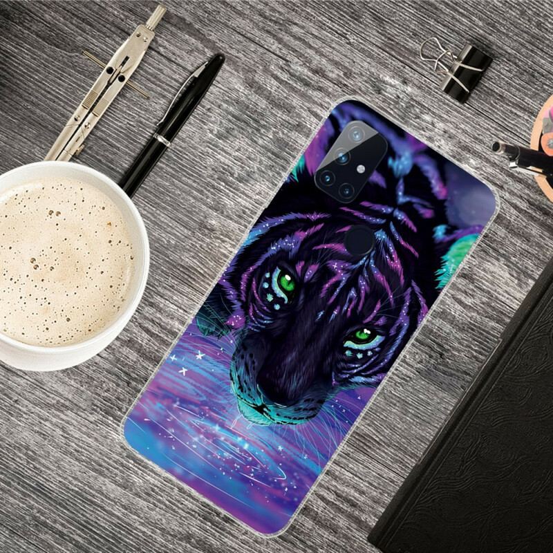 Capa Para OnePlus Nord N100 Fabuloso Felino