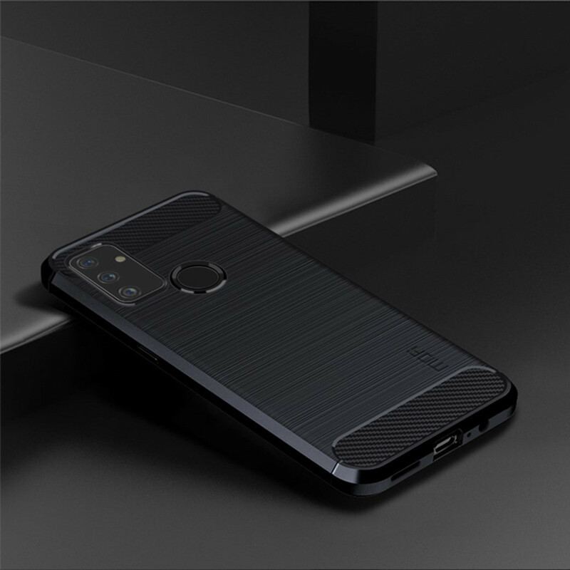 Capa Para OnePlus Nord N100 Fibra De Carbono Escovada Mofi