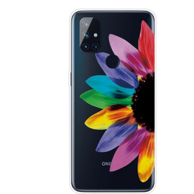 Capa Para OnePlus Nord N100 Flor Colorida