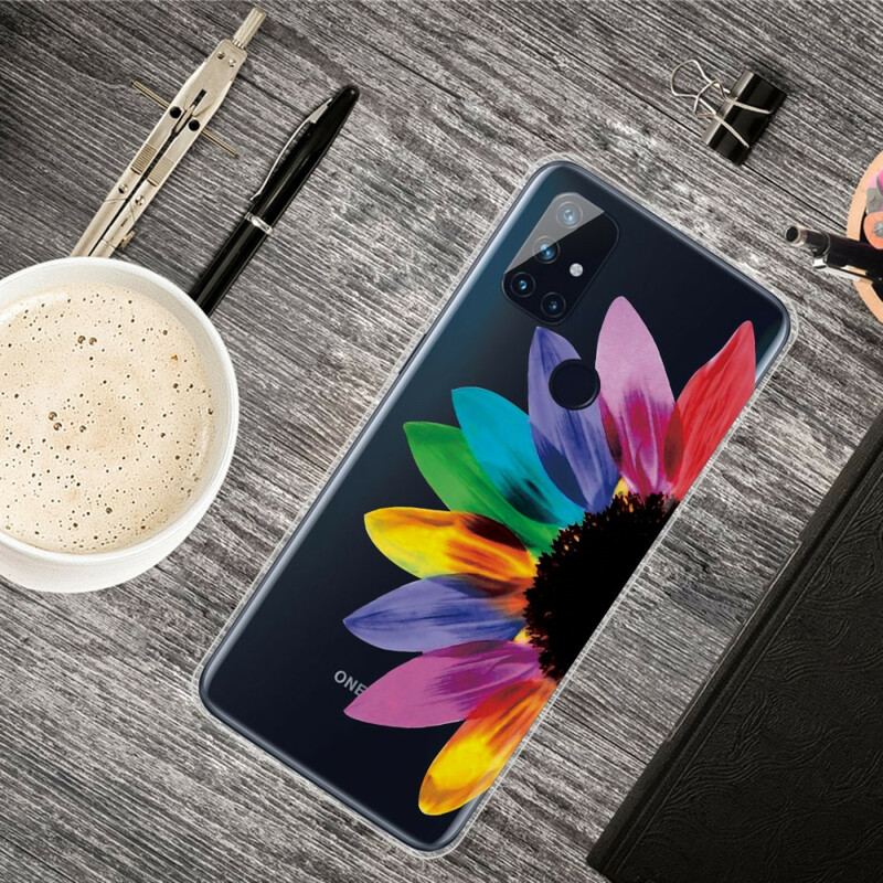 Capa Para OnePlus Nord N100 Flor Colorida