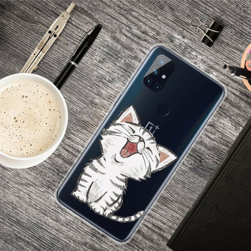 Capa Para OnePlus Nord N100 Gato Fofo