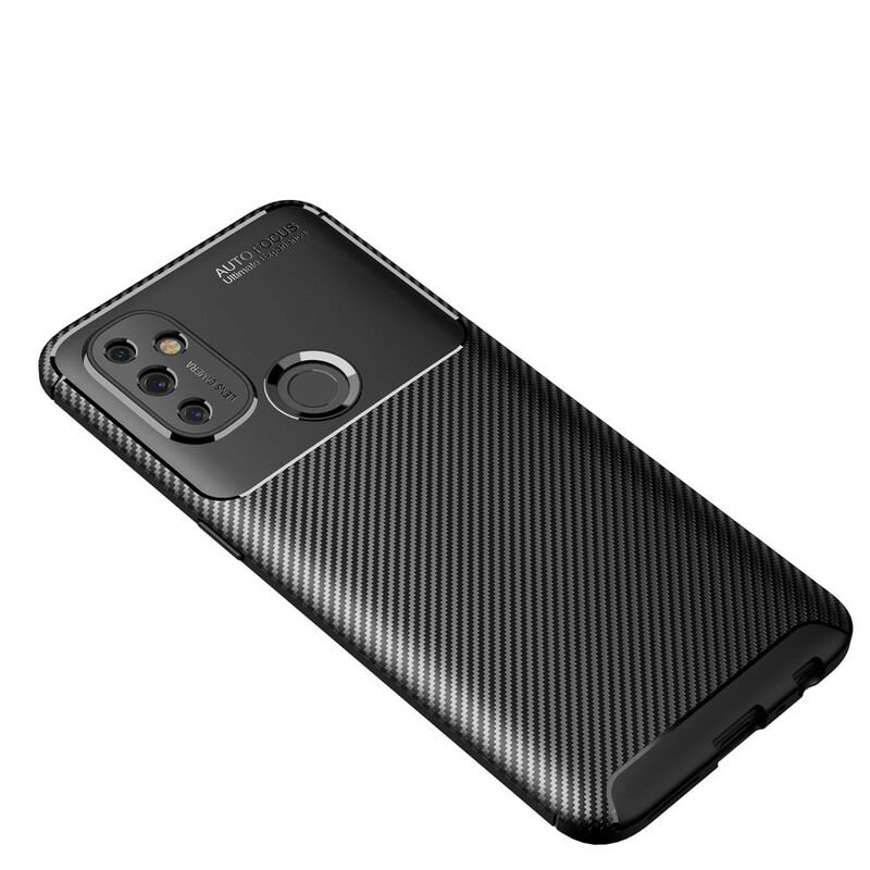 Capa Para OnePlus Nord N100 Mangueira De Fibra De Carbono