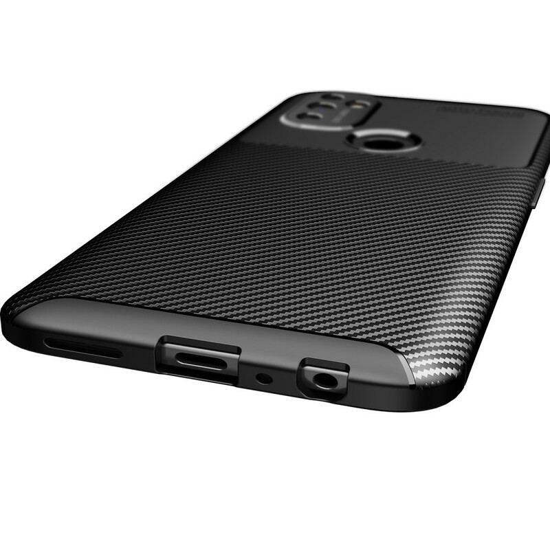 Capa Para OnePlus Nord N100 Mangueira De Fibra De Carbono