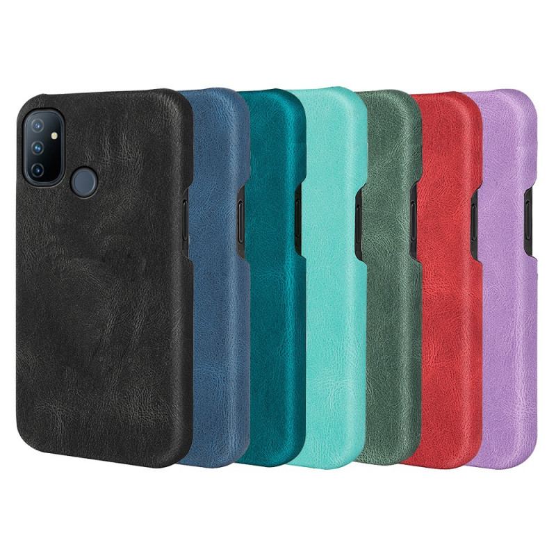 Capa Para OnePlus Nord N100 Novas Cores Efeito Couro