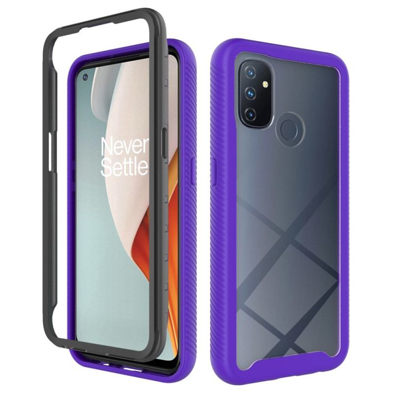 Capa Para OnePlus Nord N100 Pára-choques De Bordas Híbridas Transparentes