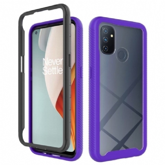 Capa Para OnePlus Nord N100 Pára-choques De Bordas Híbridas Transparentes