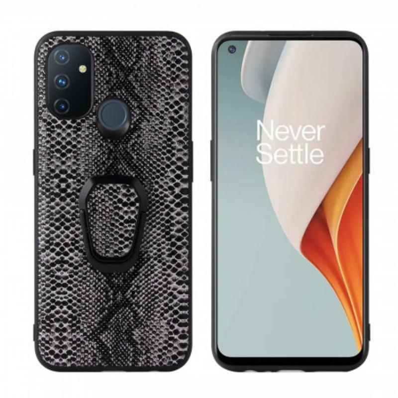 Capa Para OnePlus Nord N100 Porta-anel Estilo Cobra