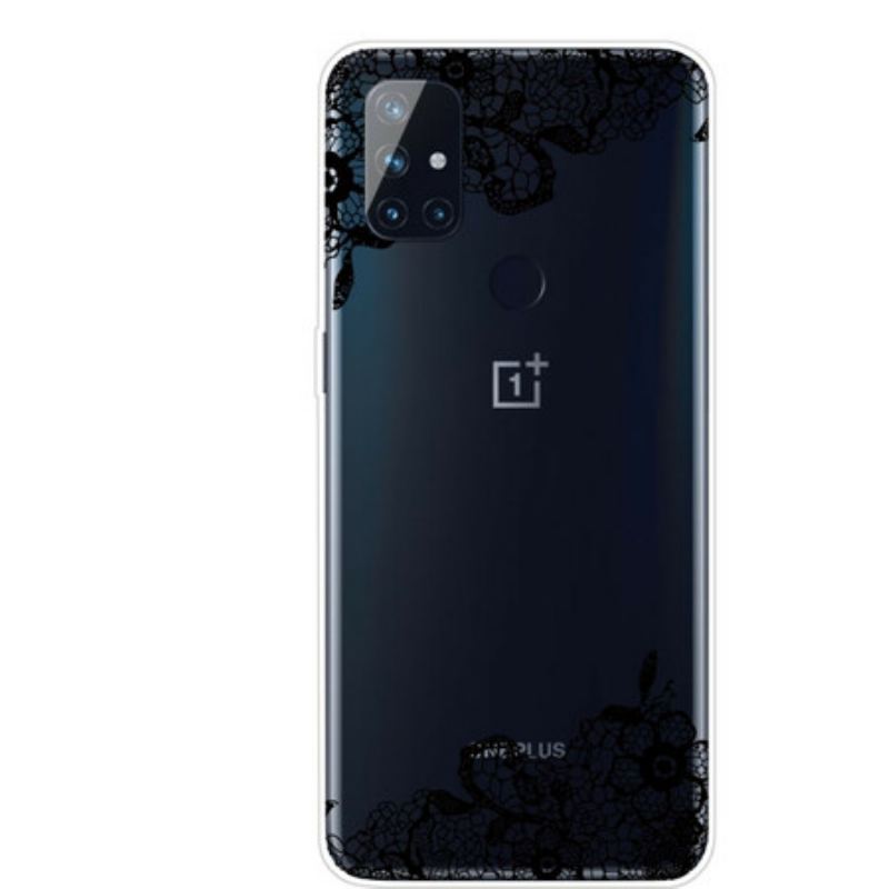 Capa Para OnePlus Nord N100 Renda Fina