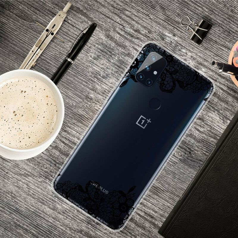 Capa Para OnePlus Nord N100 Renda Fina