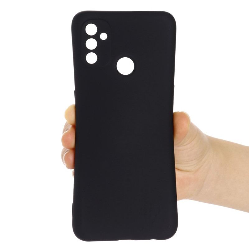 Capa Para OnePlus Nord N100 Silicone Líquido Com Cordão