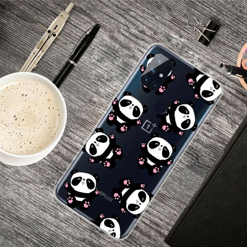 Capa Para OnePlus Nord N100 Top Pandas Divertidos