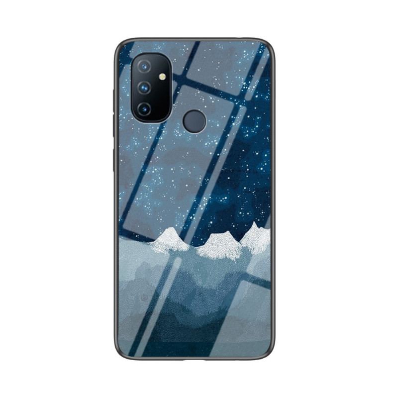 Capa Para OnePlus Nord N100 Vidro Temperado Céu Estrelado