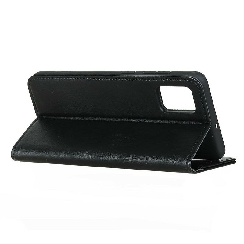 Capa De Celular Para Samsung Galaxy S20 FE Flip Estilo Couro Dividido