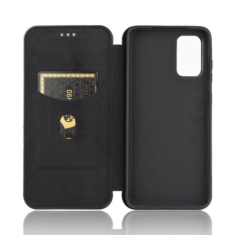 Capa De Celular Para Samsung Galaxy S20 FE Flip Fibra De Carbono