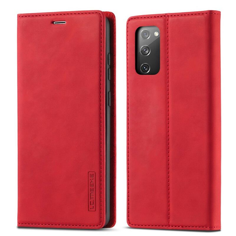 Capa De Celular Para Samsung Galaxy S20 FE Flip Lc.imeeke Efeito Couro