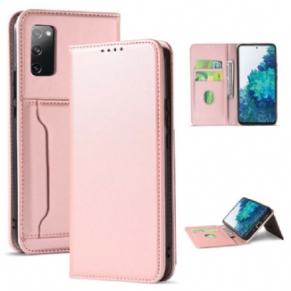 Capa De Celular Para Samsung Galaxy S20 FE Flip Suporte Para Cartão