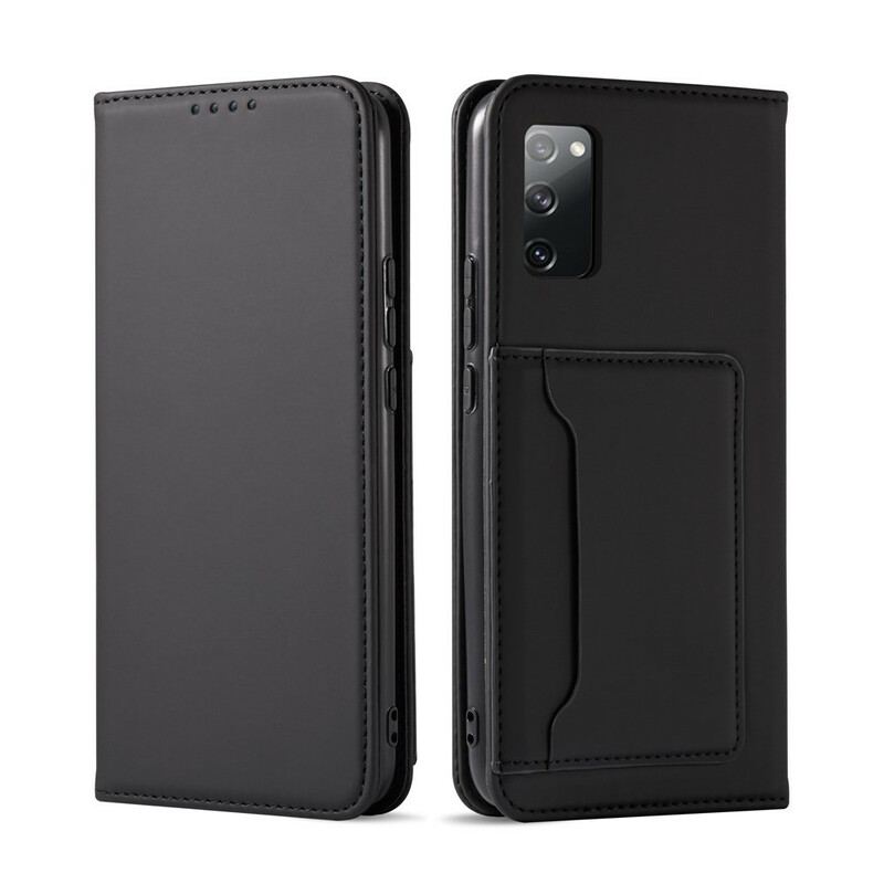 Capa De Celular Para Samsung Galaxy S20 FE Flip Suporte Para Cartão