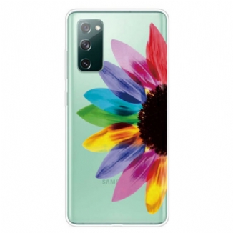 Capa De Celular Para Samsung Galaxy S20 FE Flor Colorida