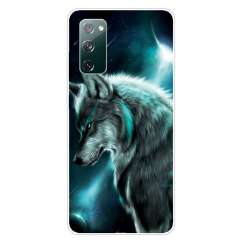 Capa De Celular Para Samsung Galaxy S20 FE Lobo Real