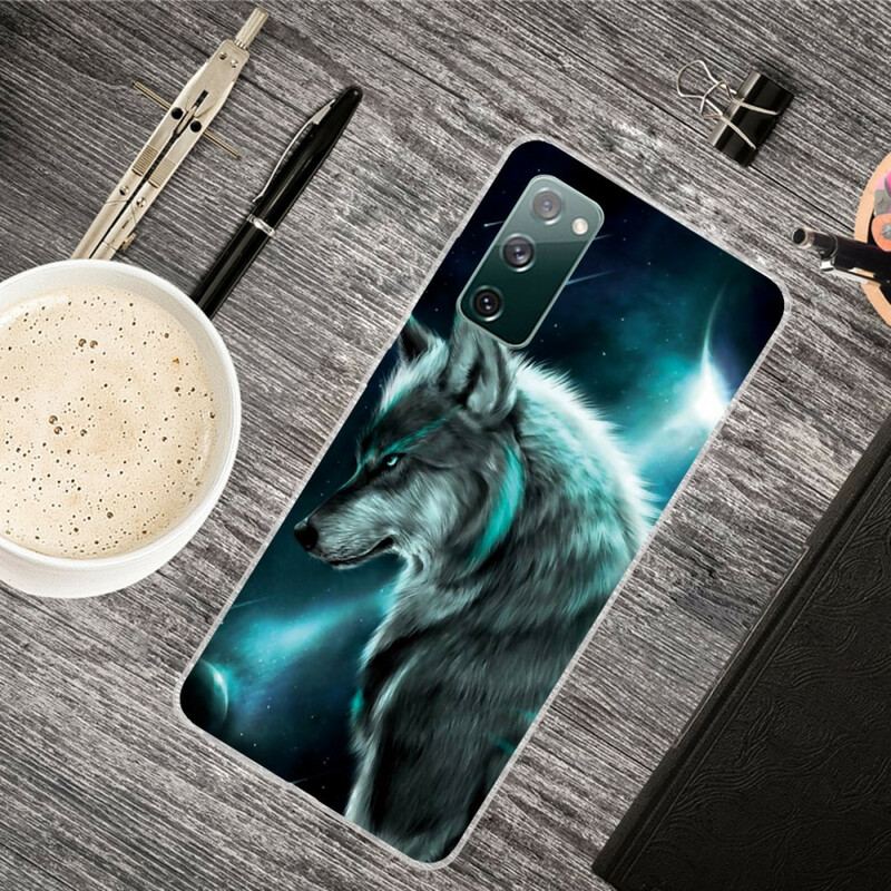 Capa De Celular Para Samsung Galaxy S20 FE Lobo Real