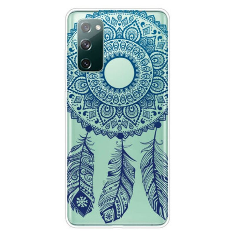 Capa De Celular Para Samsung Galaxy S20 FE Mandala De Flor Única