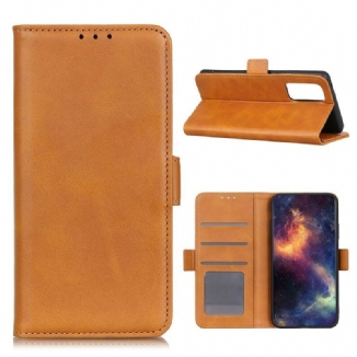 Capa De Couro Para Samsung Galaxy S20 FE Flip Aba Dupla