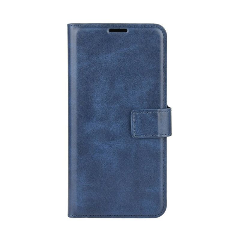 Capa De Couro Para Samsung Galaxy S20 FE Couro Sintético Fino