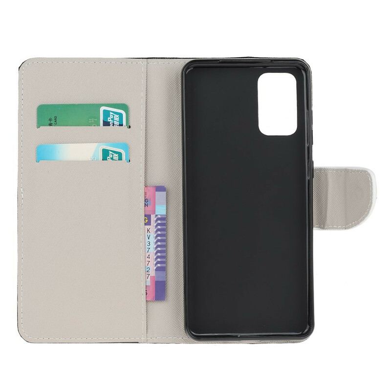 Capa Flip Para Samsung Galaxy S20 FE Camuflagem Militar