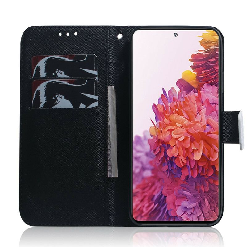 Capa Flip Para Samsung Galaxy S20 FE Cara De Panda