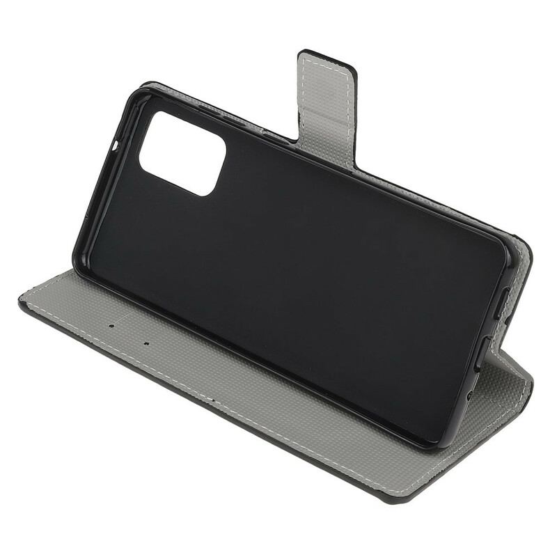 Capa Flip Para Samsung Galaxy S20 FE Coruja Adormecida