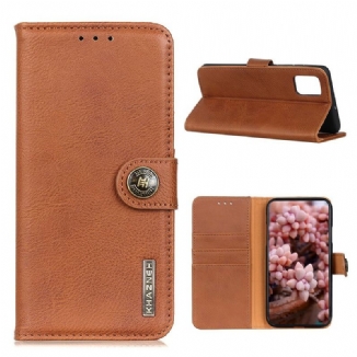 Capa Flip Para Samsung Galaxy S20 FE Imitação De Couro Khazneh