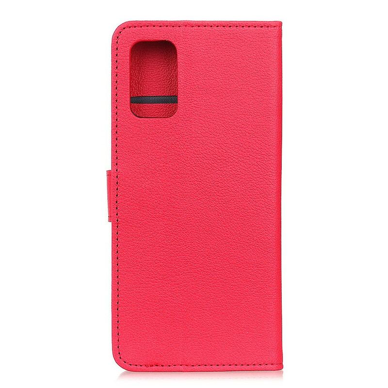 Capa Flip Para Samsung Galaxy S20 FE Textura Lichia