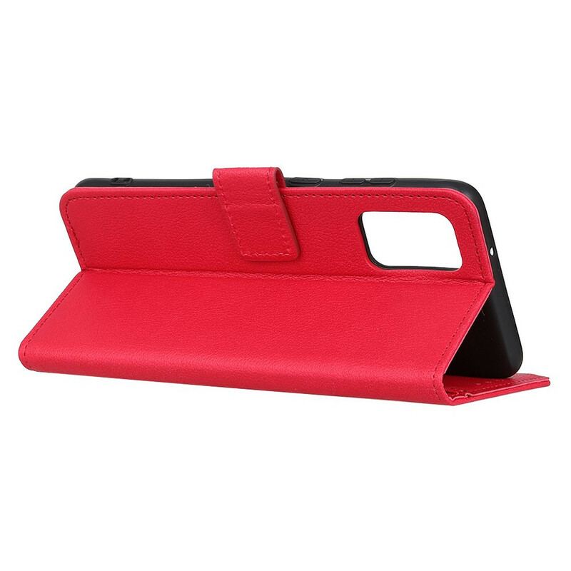 Capa Flip Para Samsung Galaxy S20 FE Textura Lichia