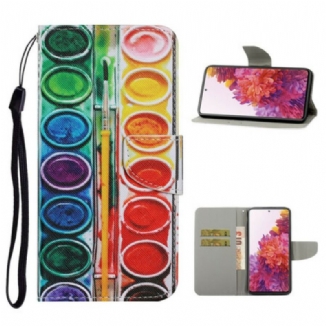 Capa Folio Para Samsung Galaxy S20 FE Pintar