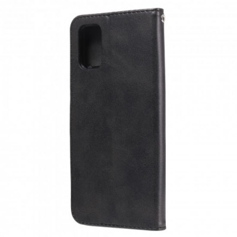 Capa Folio Para Samsung Galaxy S20 FE Porta-moedas Vintage