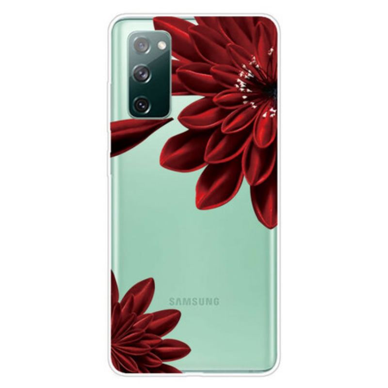 Capa Para Samsung Galaxy S20 FE Flores Silvestres