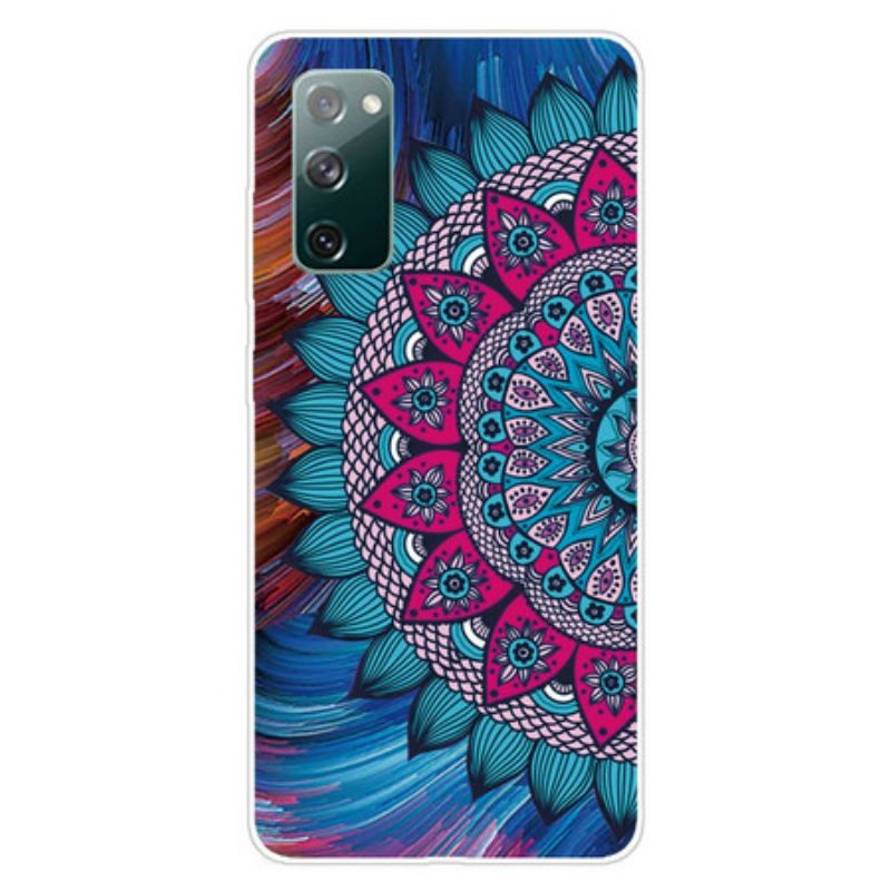 Capa Para Samsung Galaxy S20 FE Mandala Colorida