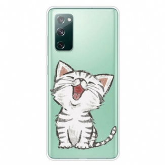 Capa Para Samsung Galaxy S20 FE Meu Lindo Gatinho