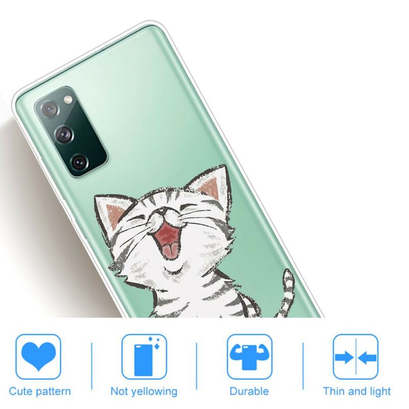 Capa Para Samsung Galaxy S20 FE Meu Lindo Gatinho