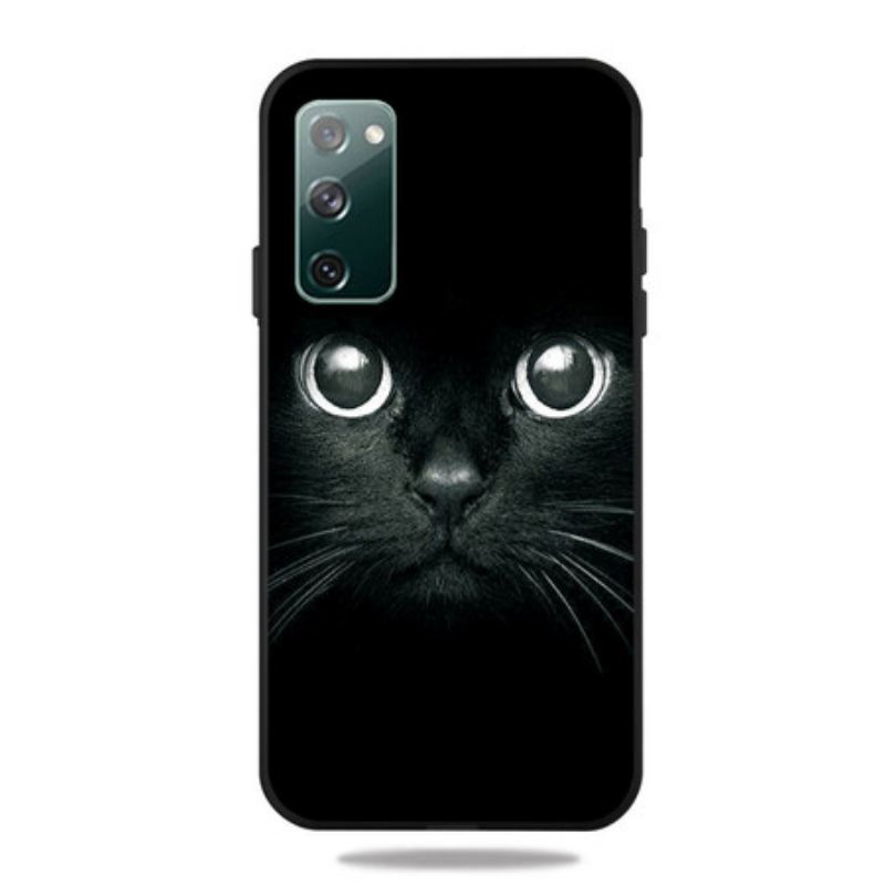 Capa Para Samsung Galaxy S20 FE Olhos De Gato