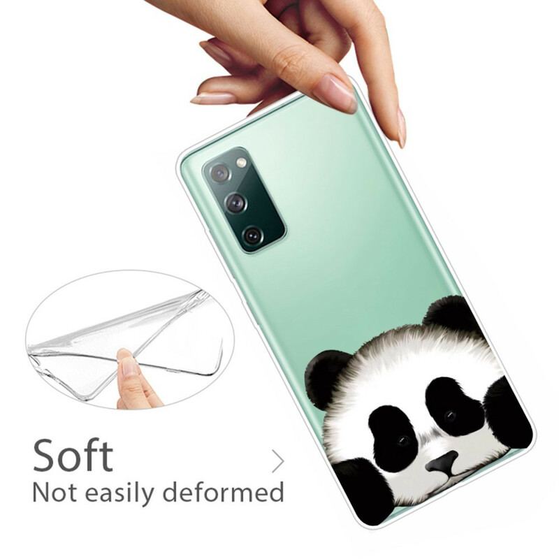 Capa Para Samsung Galaxy S20 FE Panda Sem Costura