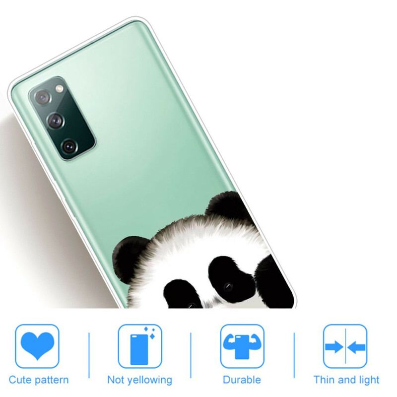 Capa Para Samsung Galaxy S20 FE Panda Sem Costura