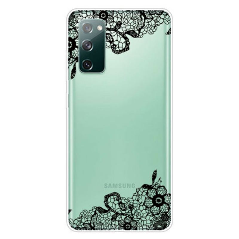 Capa Para Samsung Galaxy S20 FE Renda Fina