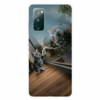 Capa Para Samsung Galaxy S20 FE Sonho De Gatinho