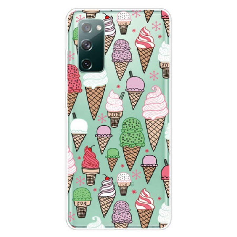 Capa Para Samsung Galaxy S20 FE Sorvete De Creme