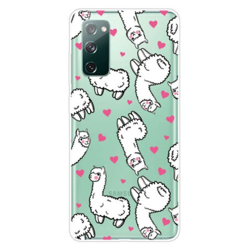 Capa Para Samsung Galaxy S20 FE Top Lhamas