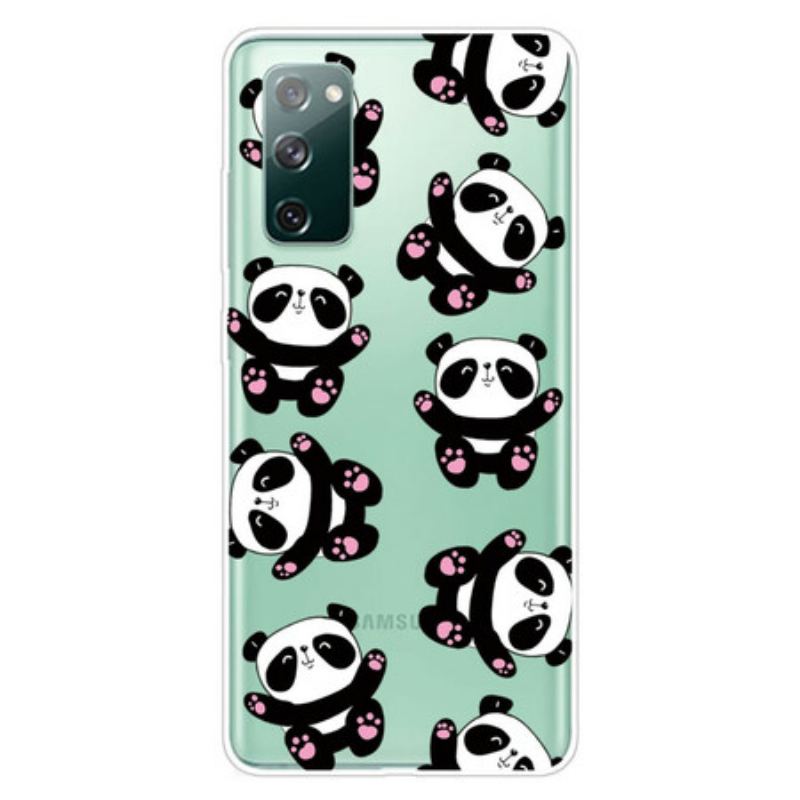 Capa Para Samsung Galaxy S20 FE Top Pandas Divertidos