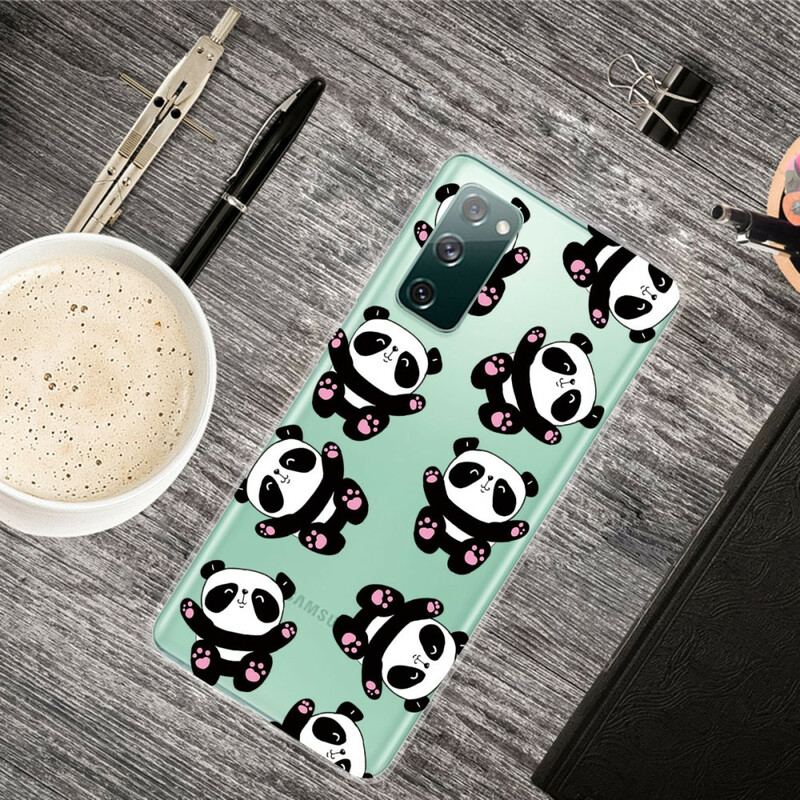 Capa Para Samsung Galaxy S20 FE Top Pandas Divertidos