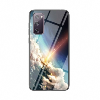 Capa Para Samsung Galaxy S20 FE Vidro Temperado De Beleza