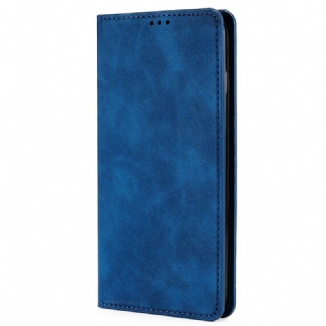 Capa De Celular Para Oppo Reno 8 Pro Flip Efeito Couro